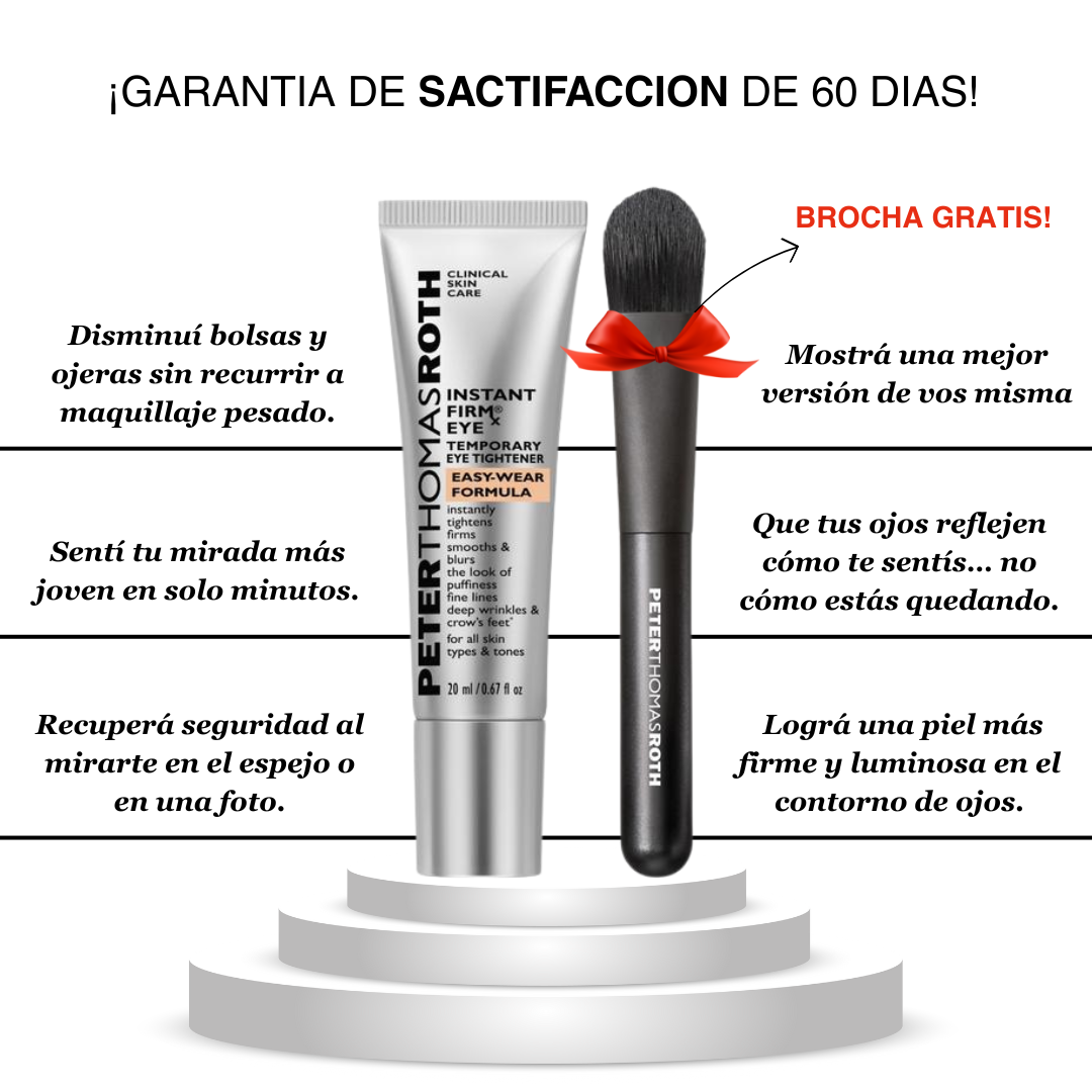 CREMA RE AFIRMANTE Y TENSADORA + BROCHA DE REGALO